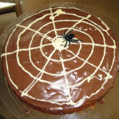 Dekoidee Spinnenkuchen